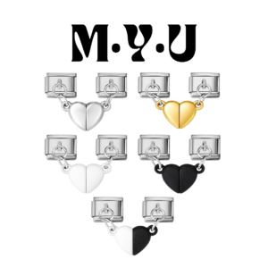 Charm Rơi Trái Tim Nam Châm - Cặp | ITALIAN CHARM