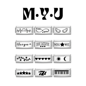 Charm Khắc Dài Họa Tiết 2 | ITALIAN CHARM