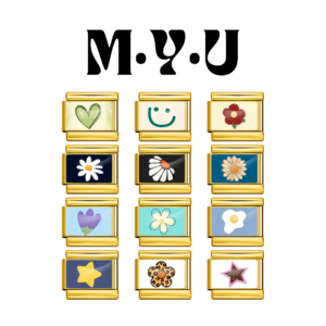 Charm Họa Tiết 1 - Vàng | ITALIAN CHARM