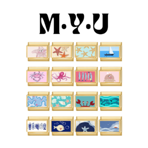 Charm Động Vật Biển - Vàng | ITALIAN CHARM